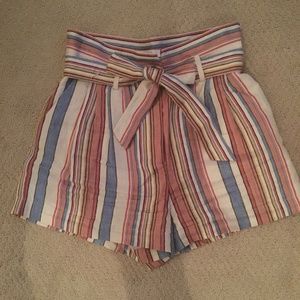 Striped shorts